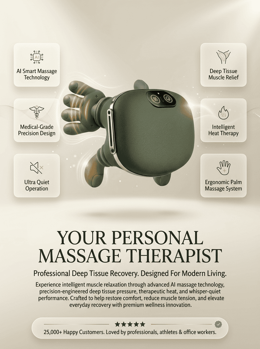 Professional Wireless Bionic Trapezius Massager Torque Fit 