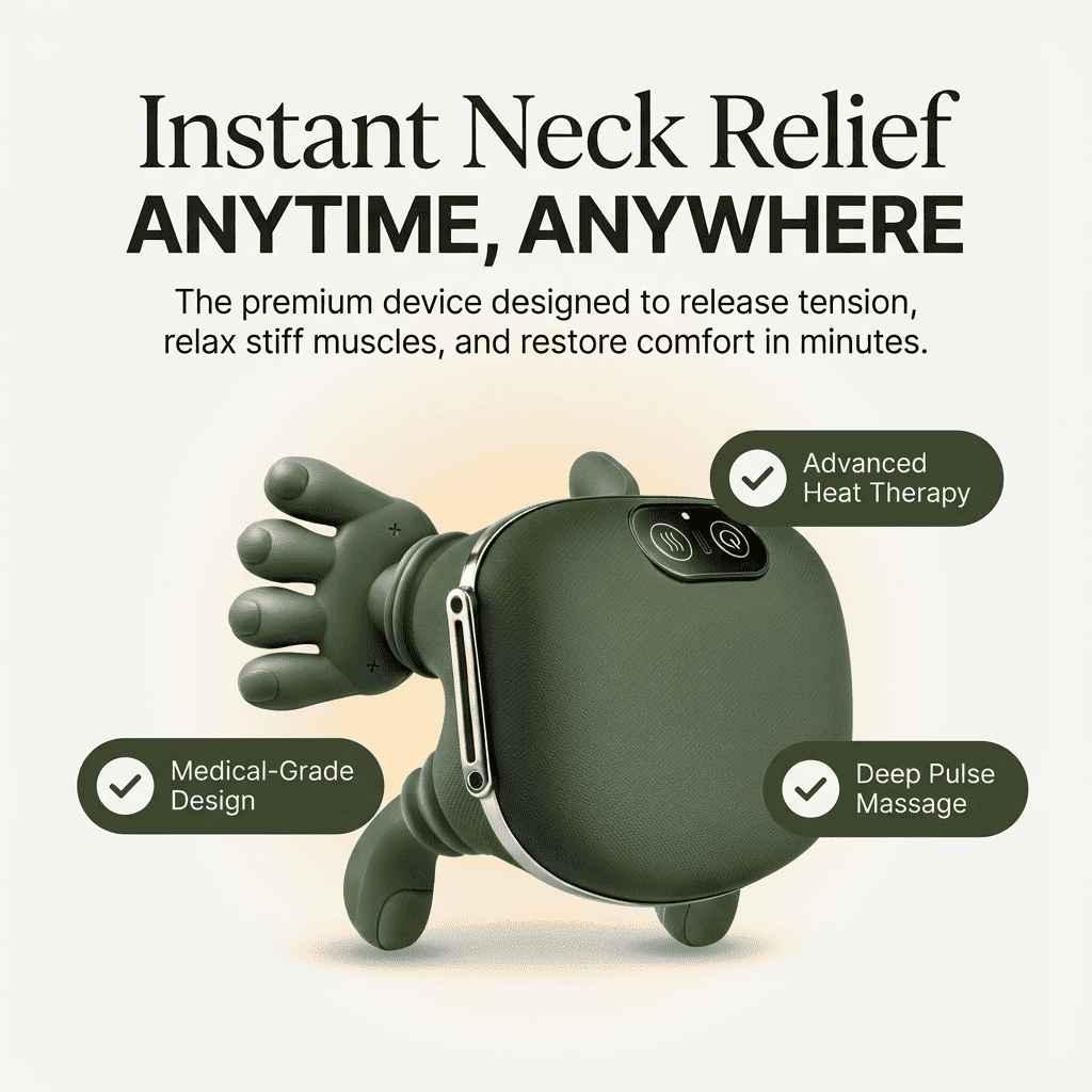Professional Wireless Bionic Trapezius Massager Torque Fit 
