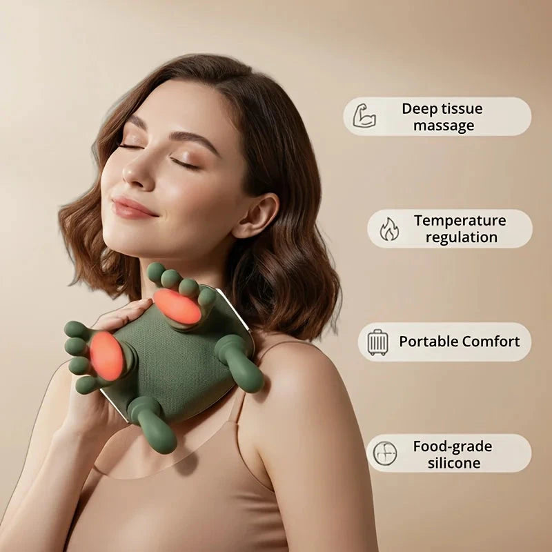 Professional Wireless Bionic Trapezius Massager Torque Fit 